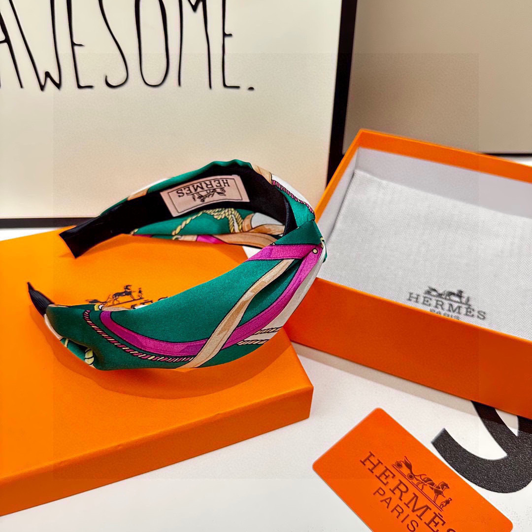 配专柜包装Hermes （爱马仕）最新发箍小仙女快入手特殊材质 不嘞头可盐可甜～