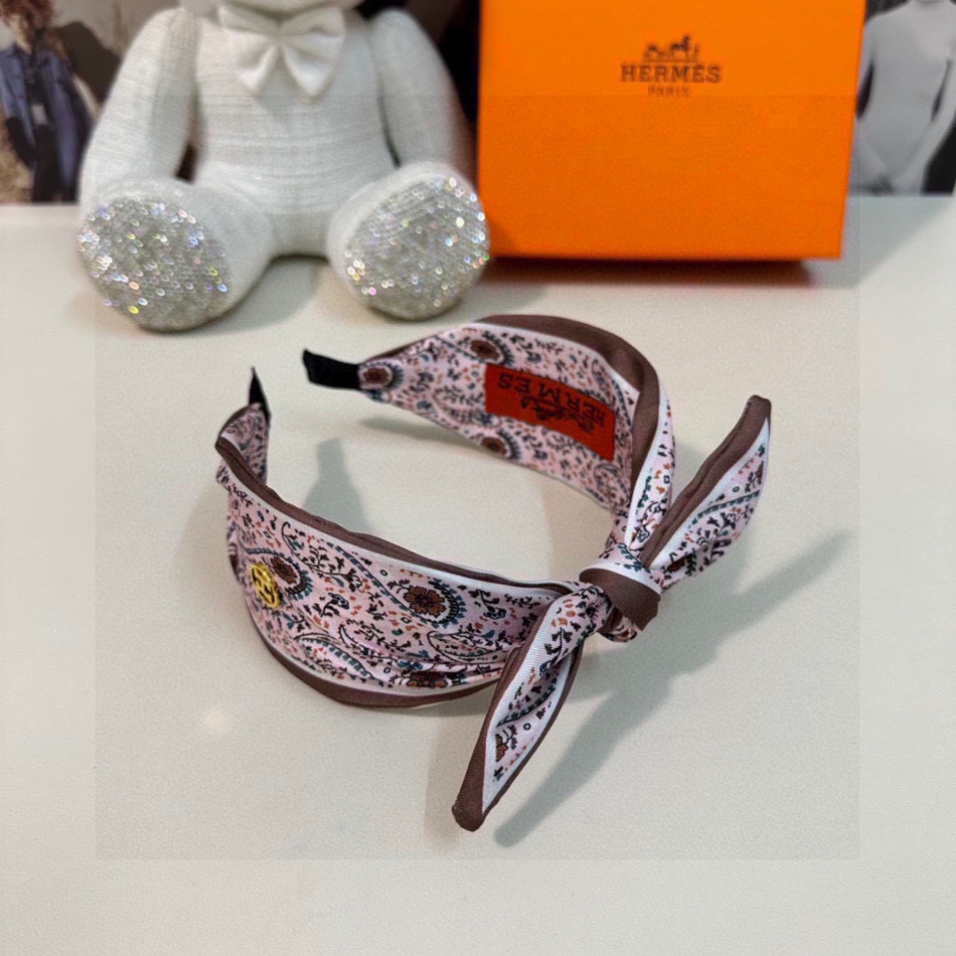 配专柜包装HERMÈS （爱马仕）最新发箍#信我！人手必备的单品 这件必须买洋气神仙颜值💕💫小仙女要收了