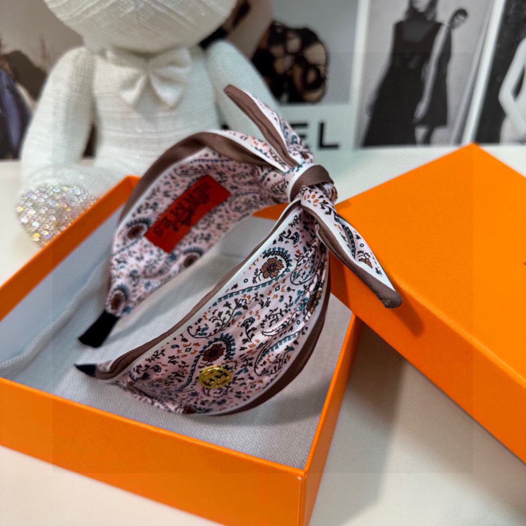 配专柜包装HERMÈS （爱马仕）最新发箍#信我！人手必备的单品 这件必须买洋气神仙颜值💕💫小仙女要收了