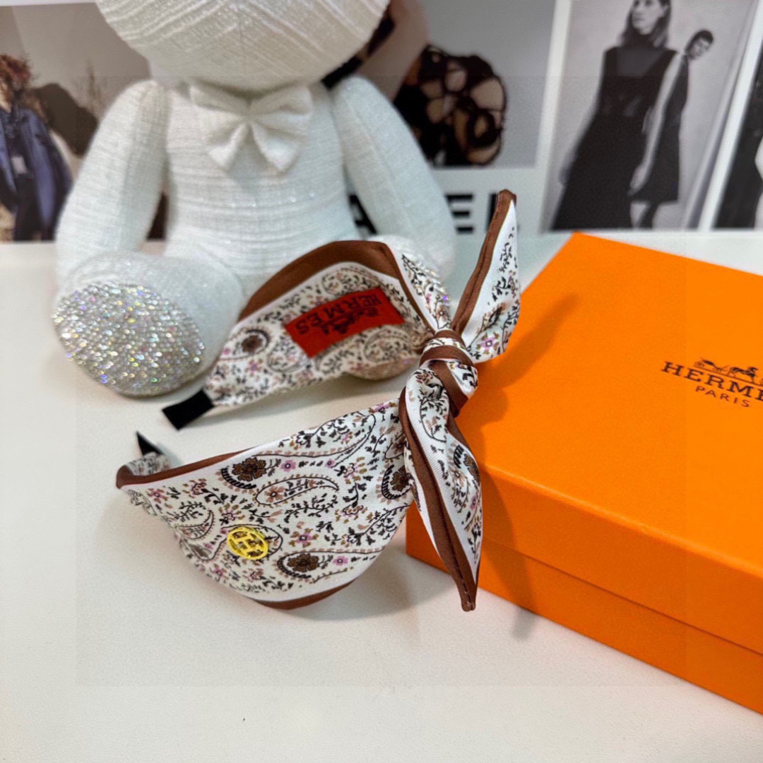 配专柜包装HERMÈS （爱马仕）最新发箍#信我！人手必备的单品 这件必须买洋气神仙颜值💕💫小仙女要收了