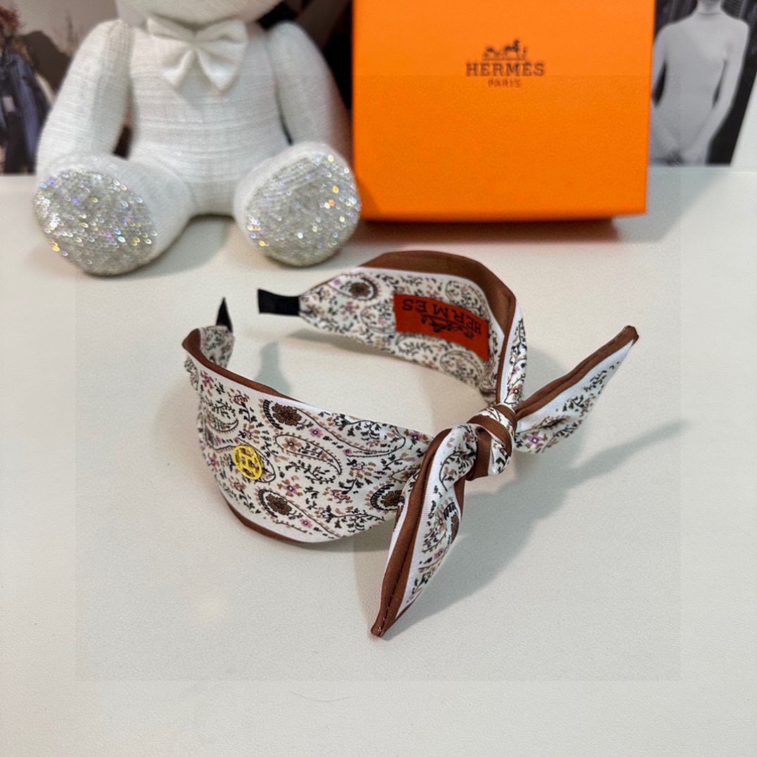 配专柜包装HERMÈS （爱马仕）最新发箍#信我！人手必备的单品 这件必须买洋气神仙颜值💕💫小仙女要收了