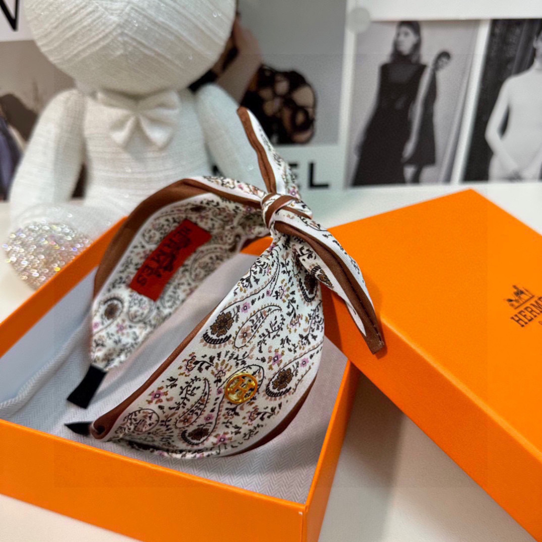 配专柜包装HERMÈS （爱马仕）最新发箍#信我！人手必备的单品 这件必须买洋气神仙颜值💕💫小仙女要收了