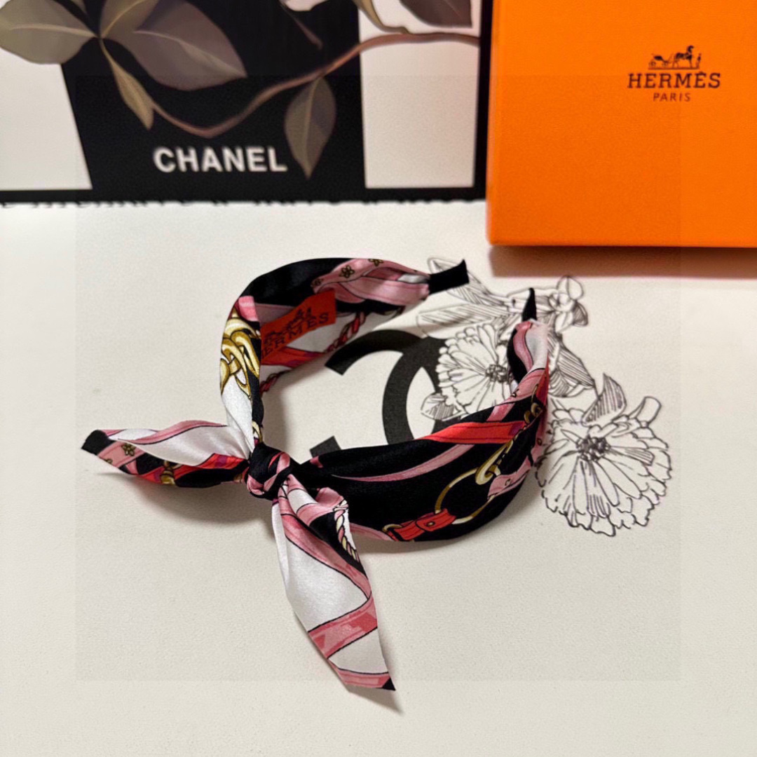 配专柜包装Hermes （爱马仕）最新发箍小仙女快入手特殊材质 不嘞头可盐可甜～