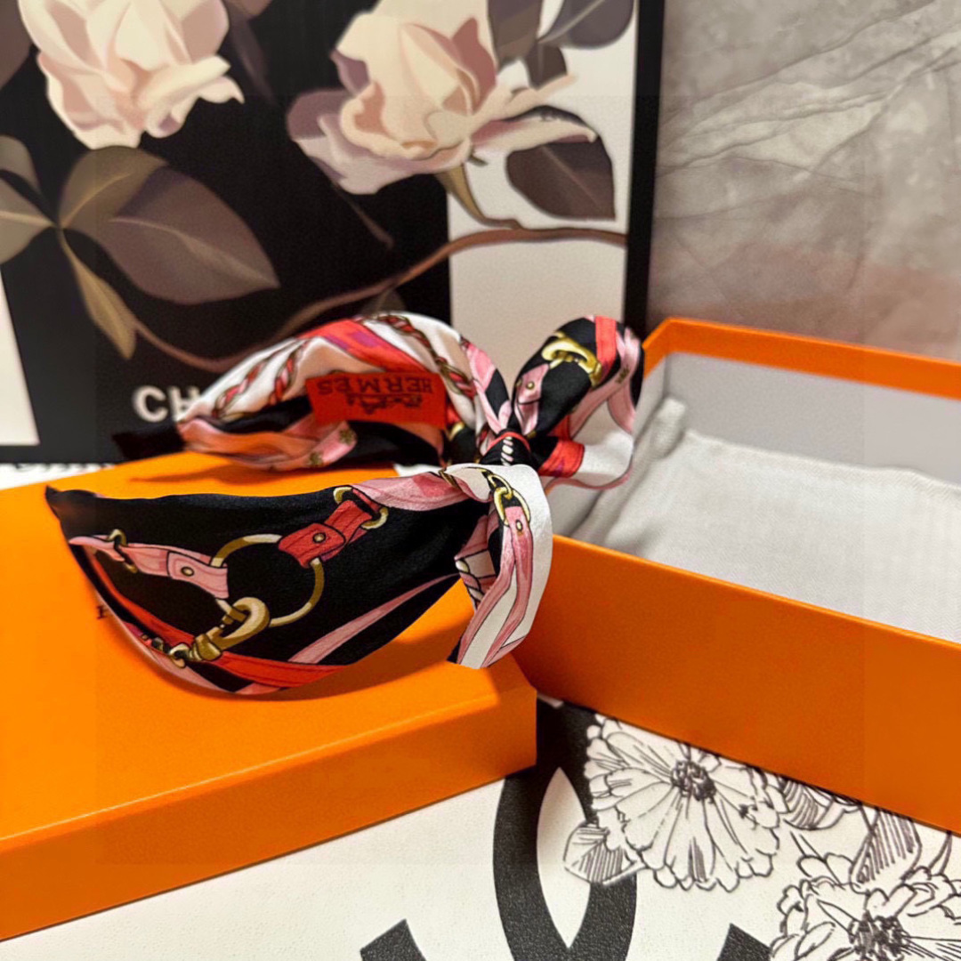 配专柜包装Hermes （爱马仕）最新发箍小仙女快入手特殊材质 不嘞头可盐可甜～