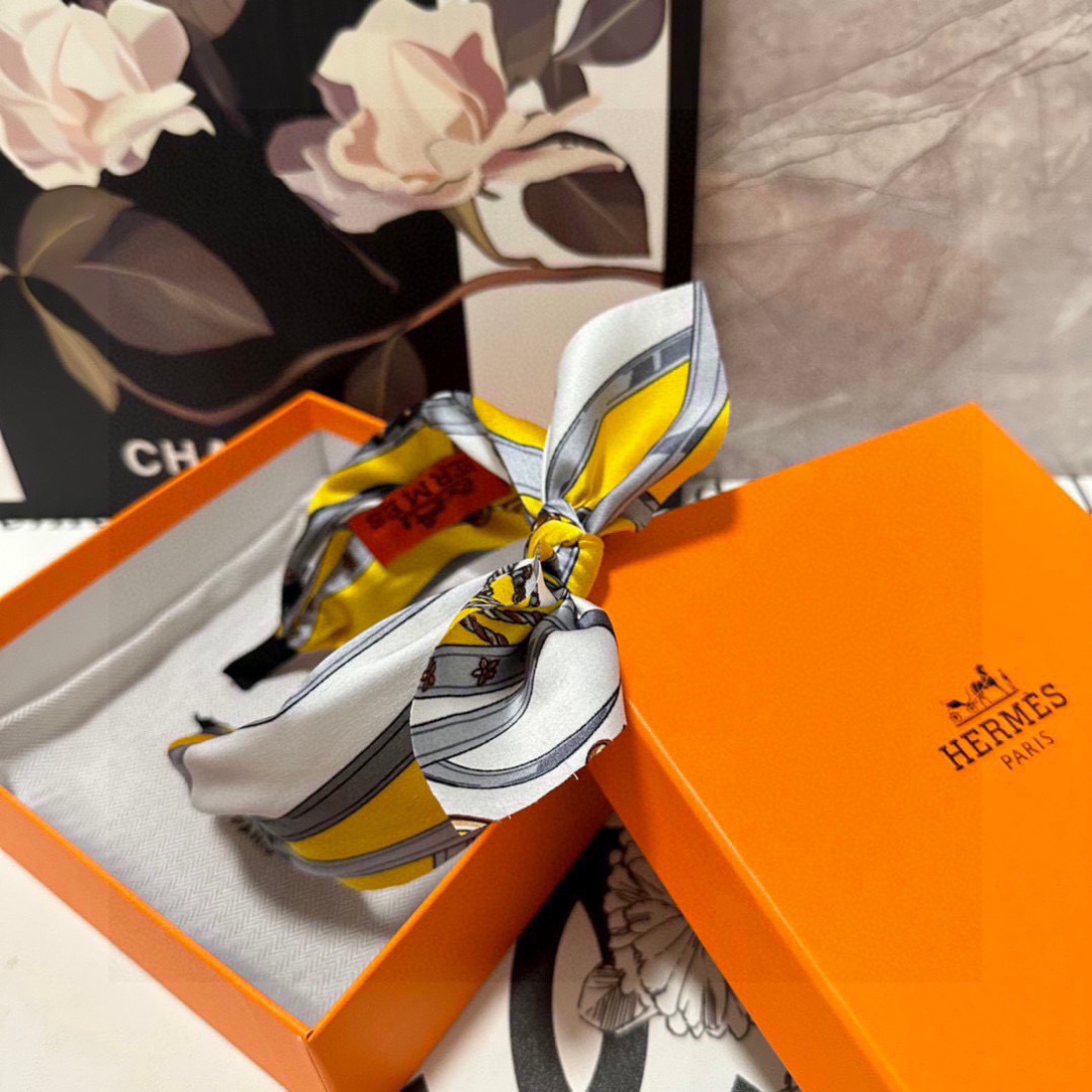 配专柜包装Hermes （爱马仕）最新发箍小仙女快入手特殊材质 不嘞头可盐可甜～