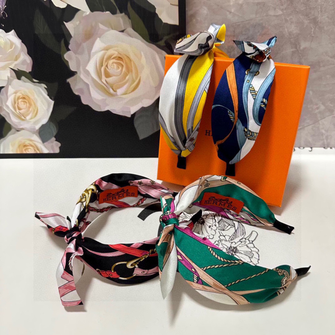 配专柜包装Hermes （爱马仕）最新发箍小仙女快入手特殊材质 不嘞头可盐可甜～