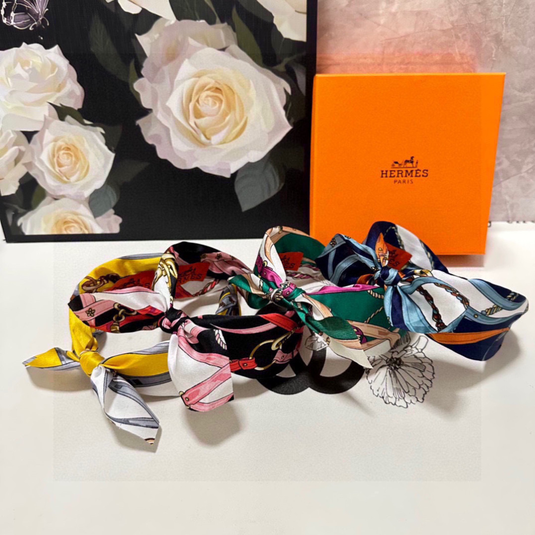 配专柜包装Hermes （爱马仕）最新发箍小仙女快入手特殊材质 不嘞头可盐可甜～