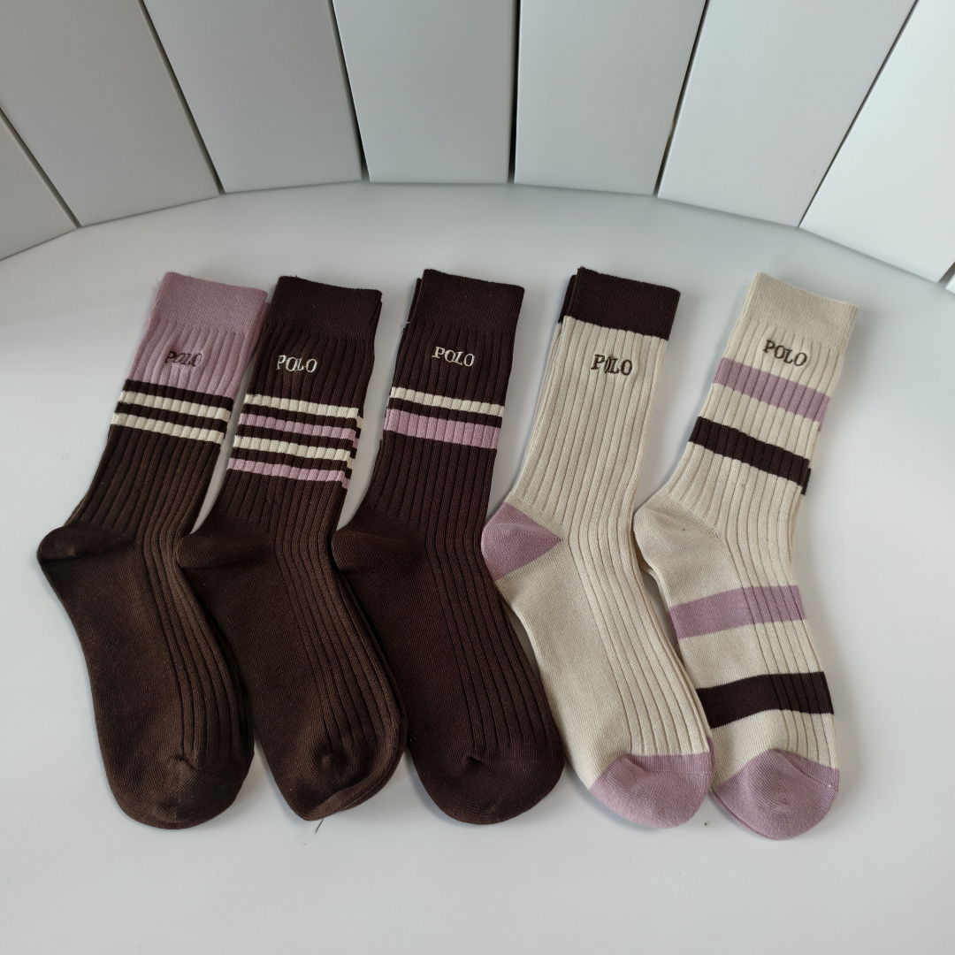 NO:719136,Special packaging POLO (Paul) new cashmere embroidered mid-length pile socks!  Five pairs in a box, synchronized tube socks at the counter, big brands going out on the street, must-have socks for fashionistas, stockings, socks, socks19860909特 配包装 POLO（保罗）新款羊绒刺绣中长款堆堆袜袜子！一盒五双, 专柜同步筒款袜子,大牌出街,潮人必备超好搭袜子,丝袜,袜子,socks,accessory