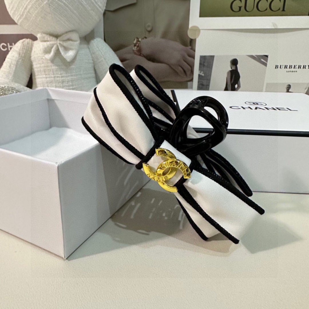 （单个）配专柜包装 CHANEL（香奈儿）小香风抓夹中古vintage复古五金优雅的girl值得入手 非