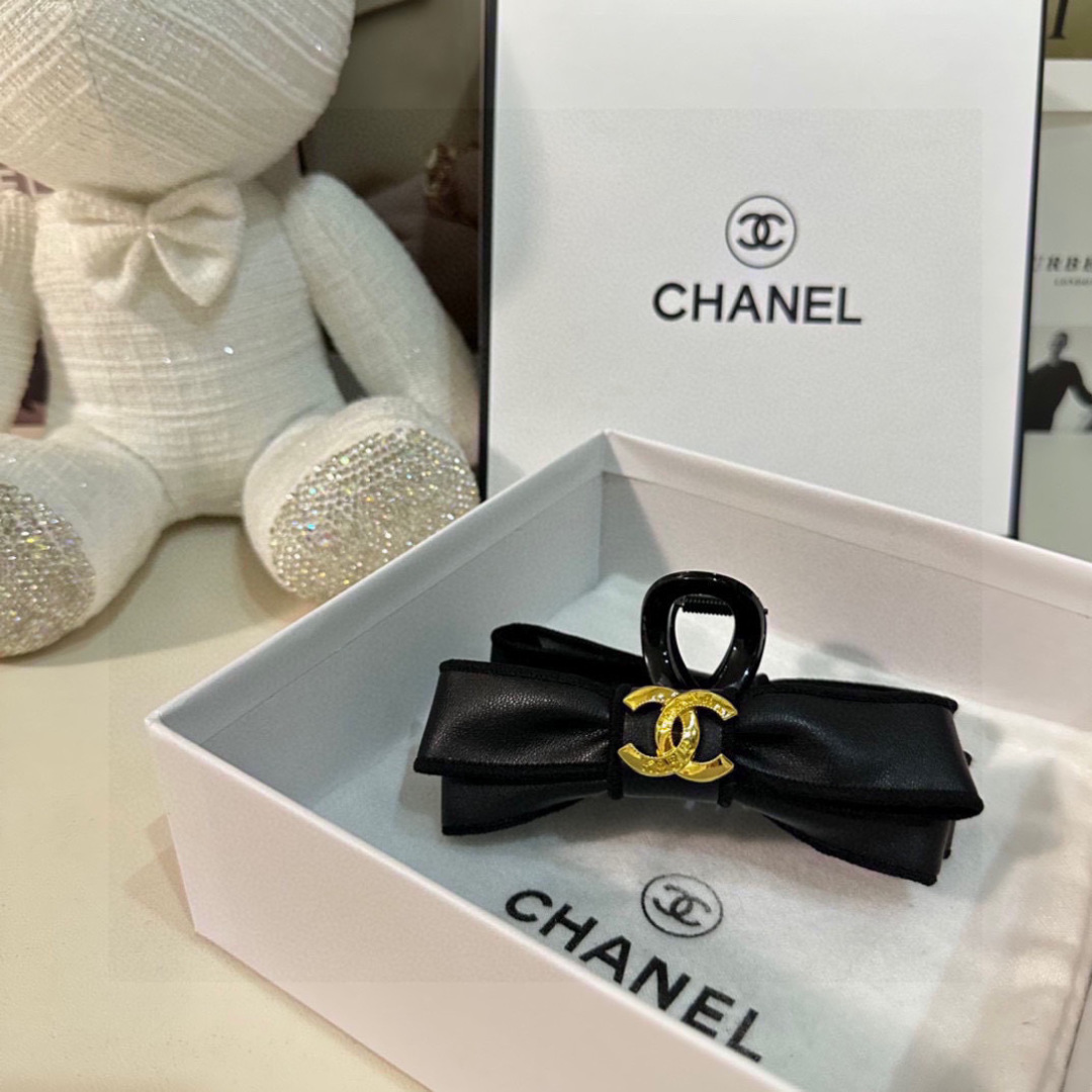 （单个）配专柜包装 CHANEL（香奈儿）小香风抓夹中古vintage复古五金优雅的girl值得入手 非