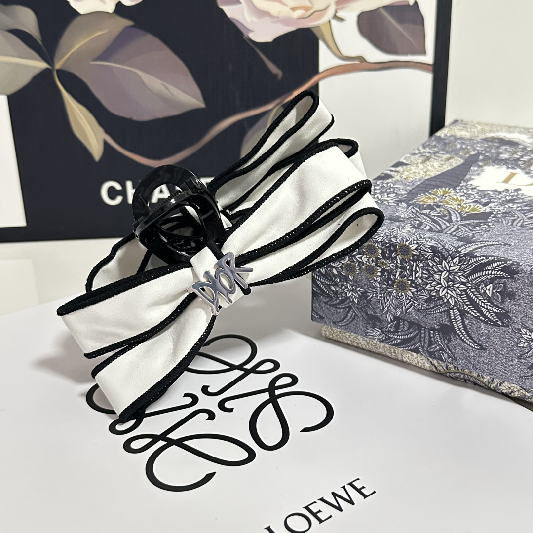 （单个）配专柜包装 DIOR（迪奥）中古vintage复古五金抓夹优雅的girl值得入手 非常好搭配 气