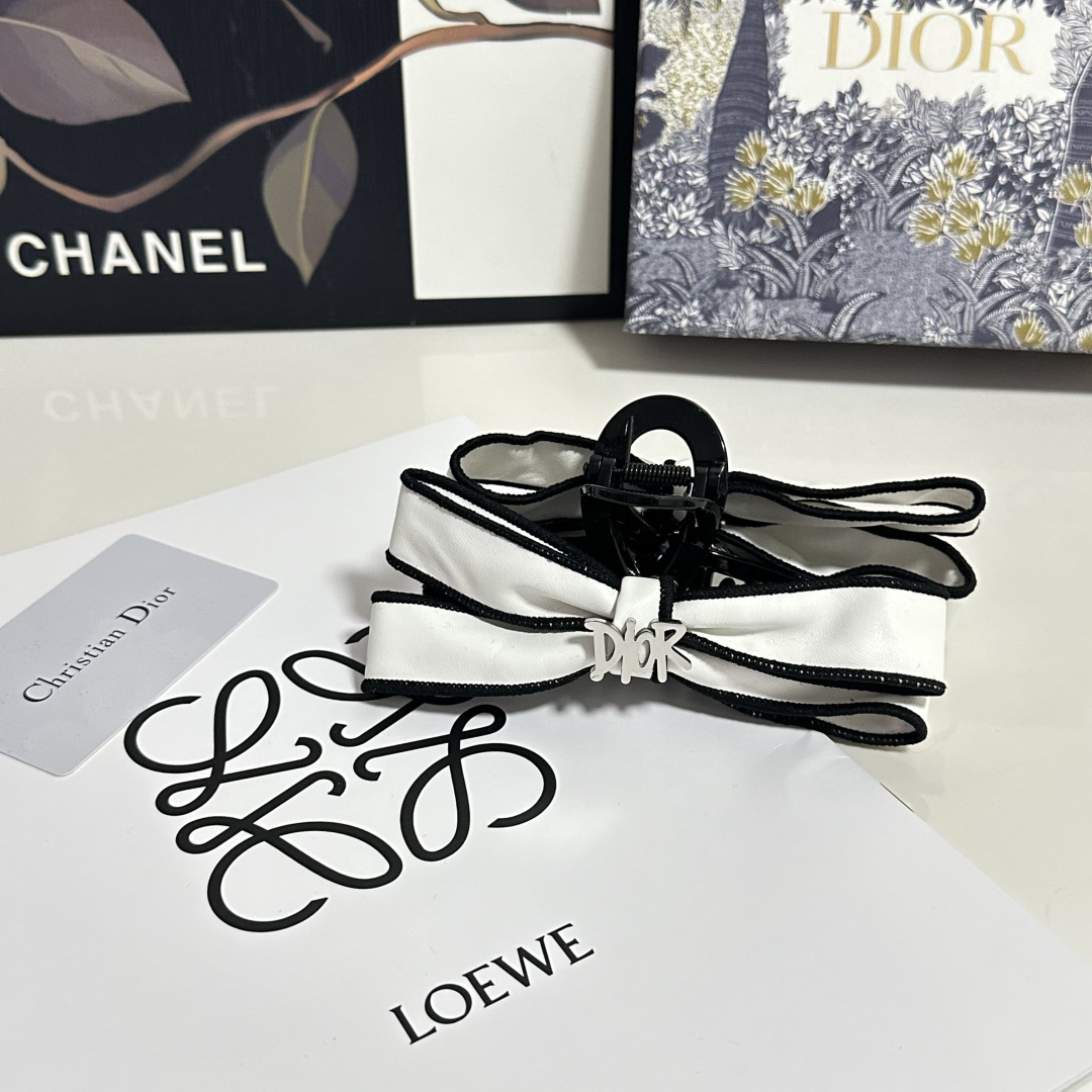 （单个）配专柜包装 DIOR（迪奥）中古vintage复古五金抓夹优雅的girl值得入手 非常好搭配 气