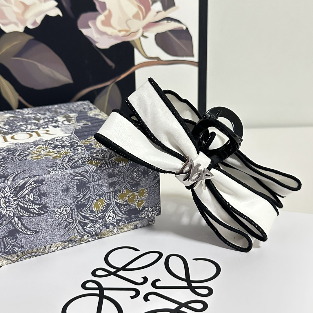 （单个）配专柜包装 DIOR（迪奥）中古vintage复古五金抓夹优雅的girl值得入手 非常好搭配 气