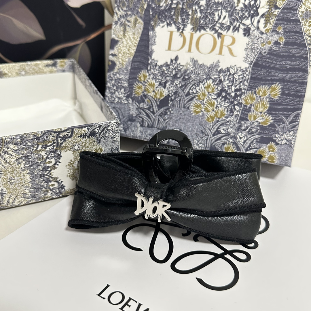 （单个）配专柜包装 DIOR（迪奥）中古vintage复古五金抓夹优雅的girl值得入手 非常好搭配 气