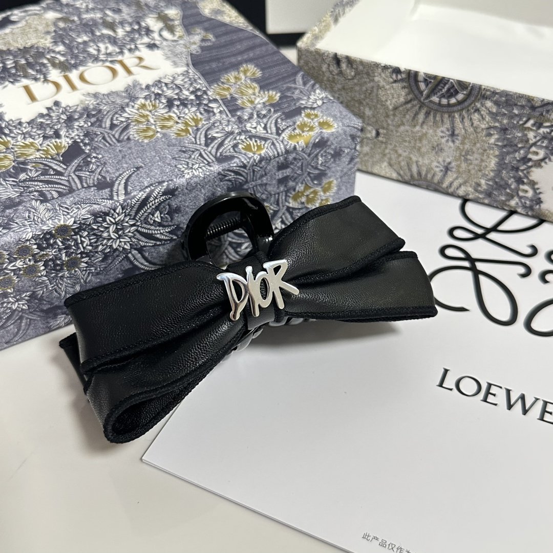 （单个）配专柜包装 DIOR（迪奥）中古vintage复古五金抓夹优雅的girl值得入手 非常好搭配 气