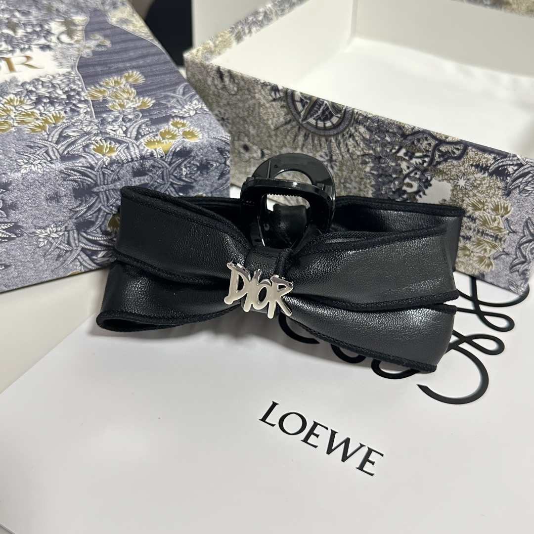 （单个）配专柜包装 DIOR（迪奥）中古vintage复古五金抓夹优雅的girl值得入手 非常好搭配 气