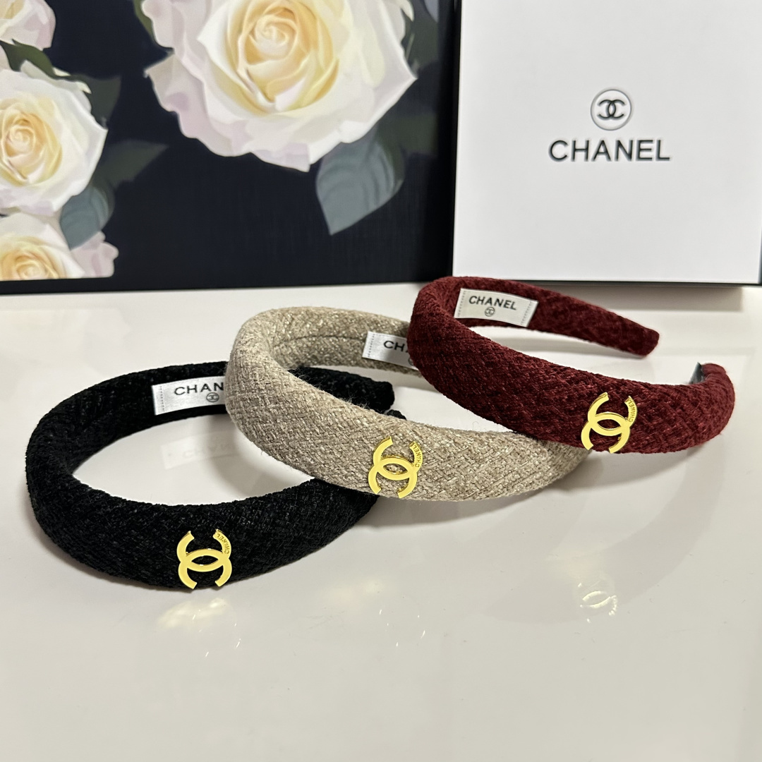 配专柜包装Chanel（香奈儿）最新发箍#信我！人手必备的单品 这件必须买洋气神仙颜值💕💫小仙女要收了它