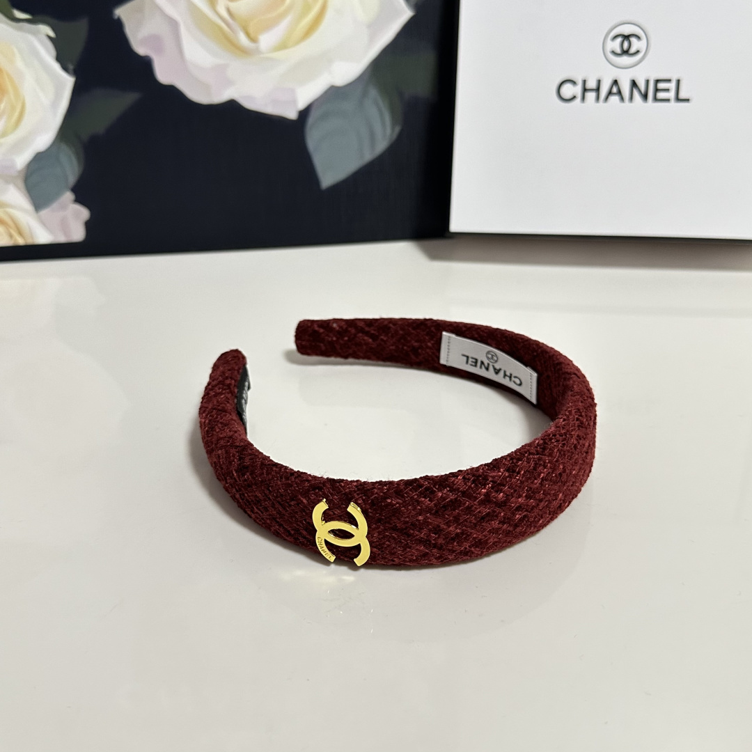 配专柜包装Chanel（香奈儿）最新发箍#信我！人手必备的单品 这件必须买洋气神仙颜值💕💫小仙女要收了它