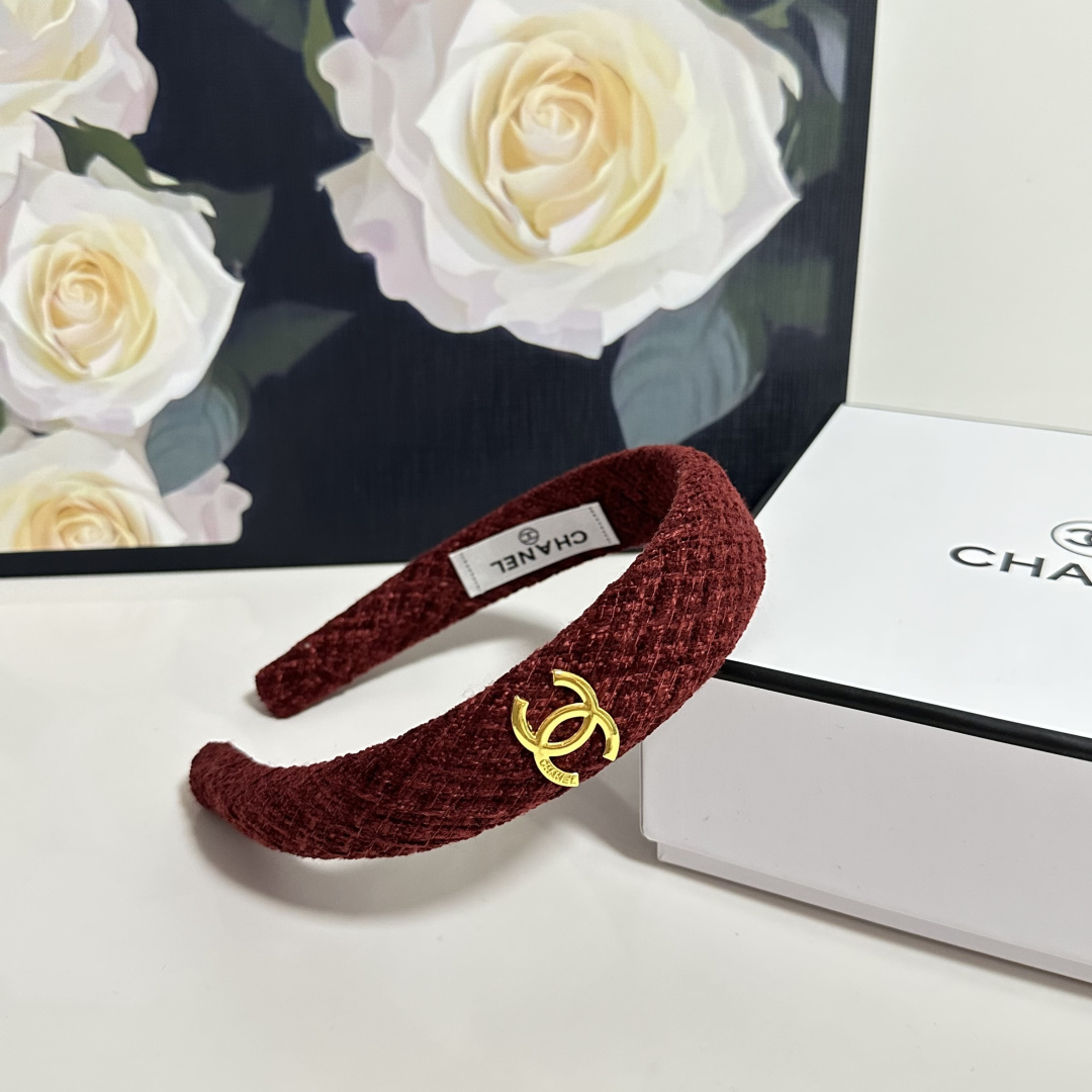 配专柜包装Chanel（香奈儿）最新发箍#信我！人手必备的单品 这件必须买洋气神仙颜值💕💫小仙女要收了它