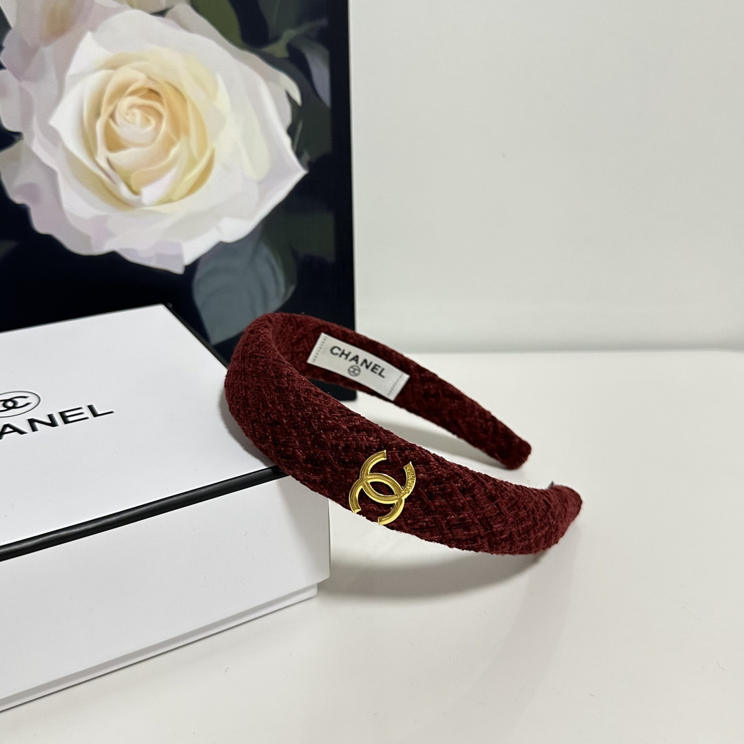 配专柜包装Chanel（香奈儿）最新发箍#信我！人手必备的单品 这件必须买洋气神仙颜值💕💫小仙女要收了它