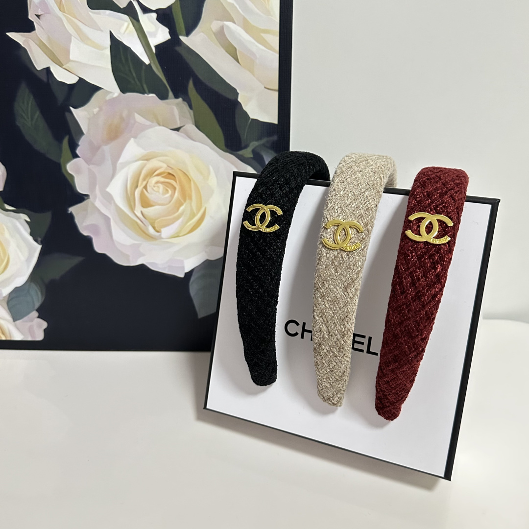 配专柜包装Chanel（香奈儿）最新发箍#信我！人手必备的单品 这件必须买洋气神仙颜值💕💫小仙女要收了它