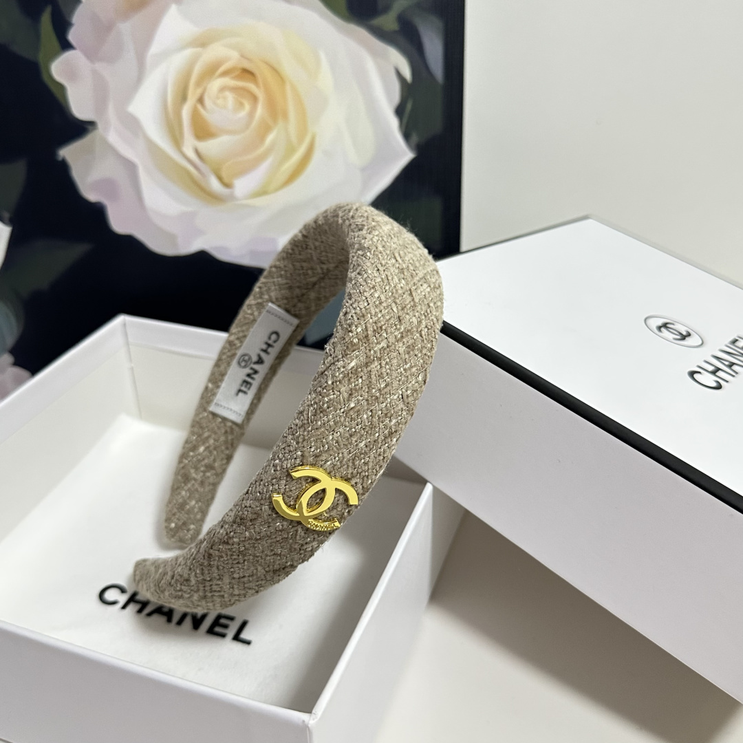 配专柜包装Chanel（香奈儿）最新发箍#信我！人手必备的单品 这件必须买洋气神仙颜值💕💫小仙女要收了它