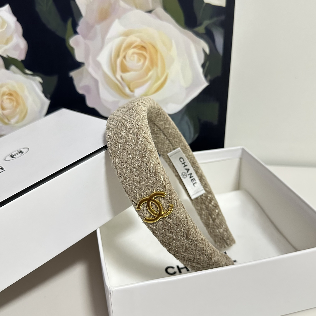 配专柜包装Chanel（香奈儿）最新发箍#信我！人手必备的单品 这件必须买洋气神仙颜值💕💫小仙女要收了它