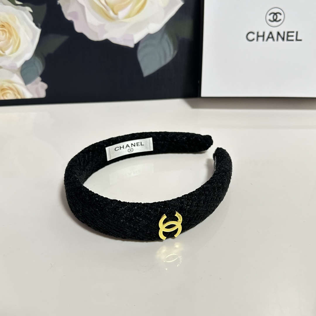 配专柜包装Chanel（香奈儿）最新发箍#信我！人手必备的单品 这件必须买洋气神仙颜值💕💫小仙女要收了它