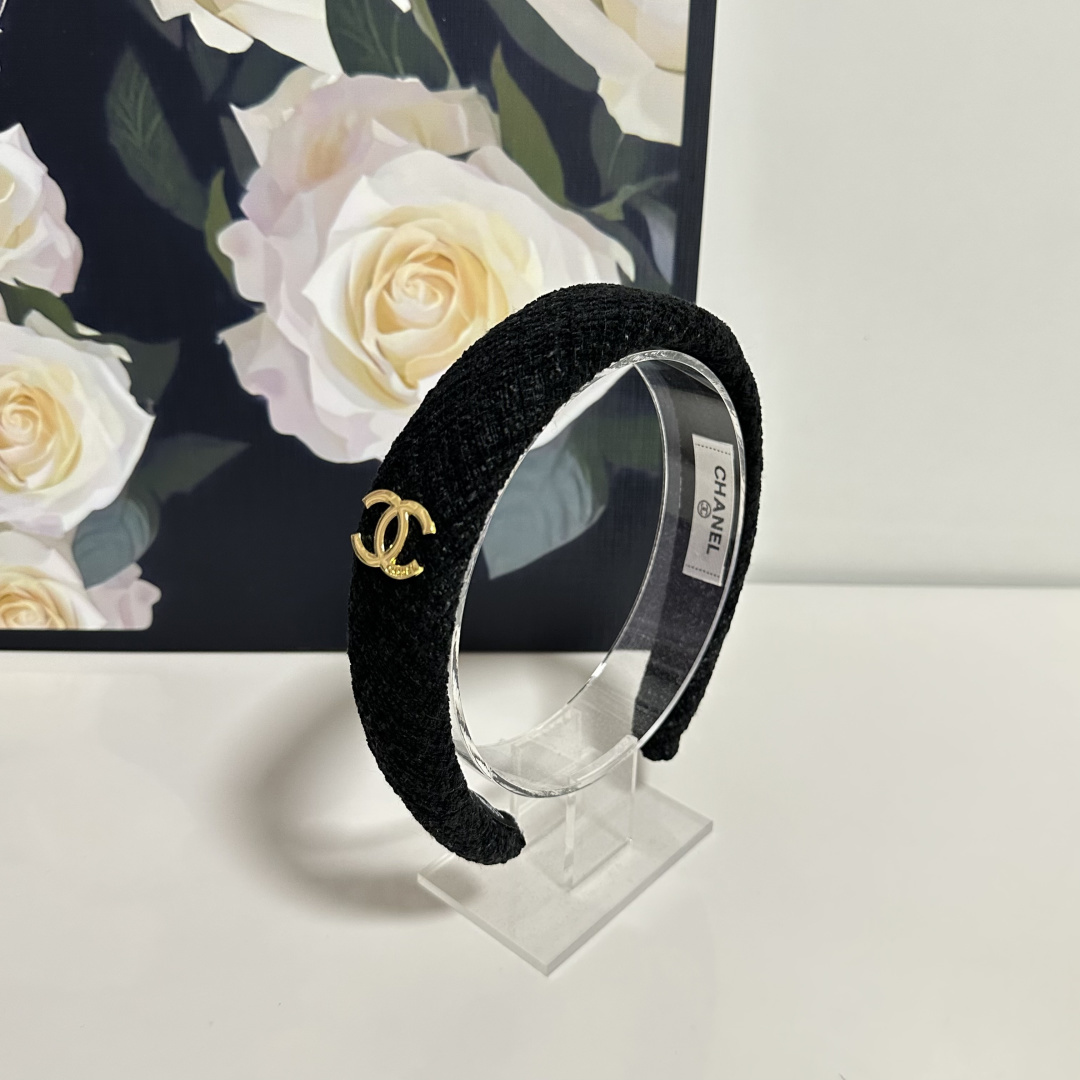 配专柜包装Chanel（香奈儿）最新发箍#信我！人手必备的单品 这件必须买洋气神仙颜值💕💫小仙女要收了它