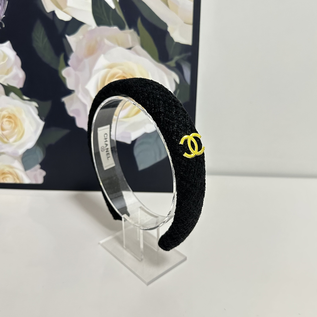 配专柜包装Chanel（香奈儿）最新发箍#信我！人手必备的单品 这件必须买洋气神仙颜值💕💫小仙女要收了它