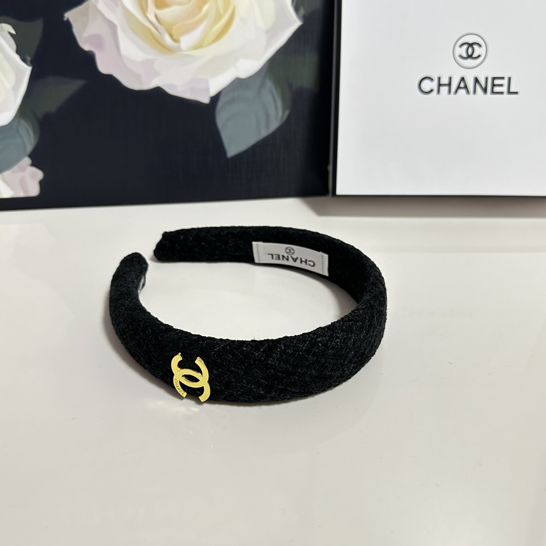 配专柜包装Chanel（香奈儿）最新发箍#信我！人手必备的单品 这件必须买洋气神仙颜值💕💫小仙女要收了它