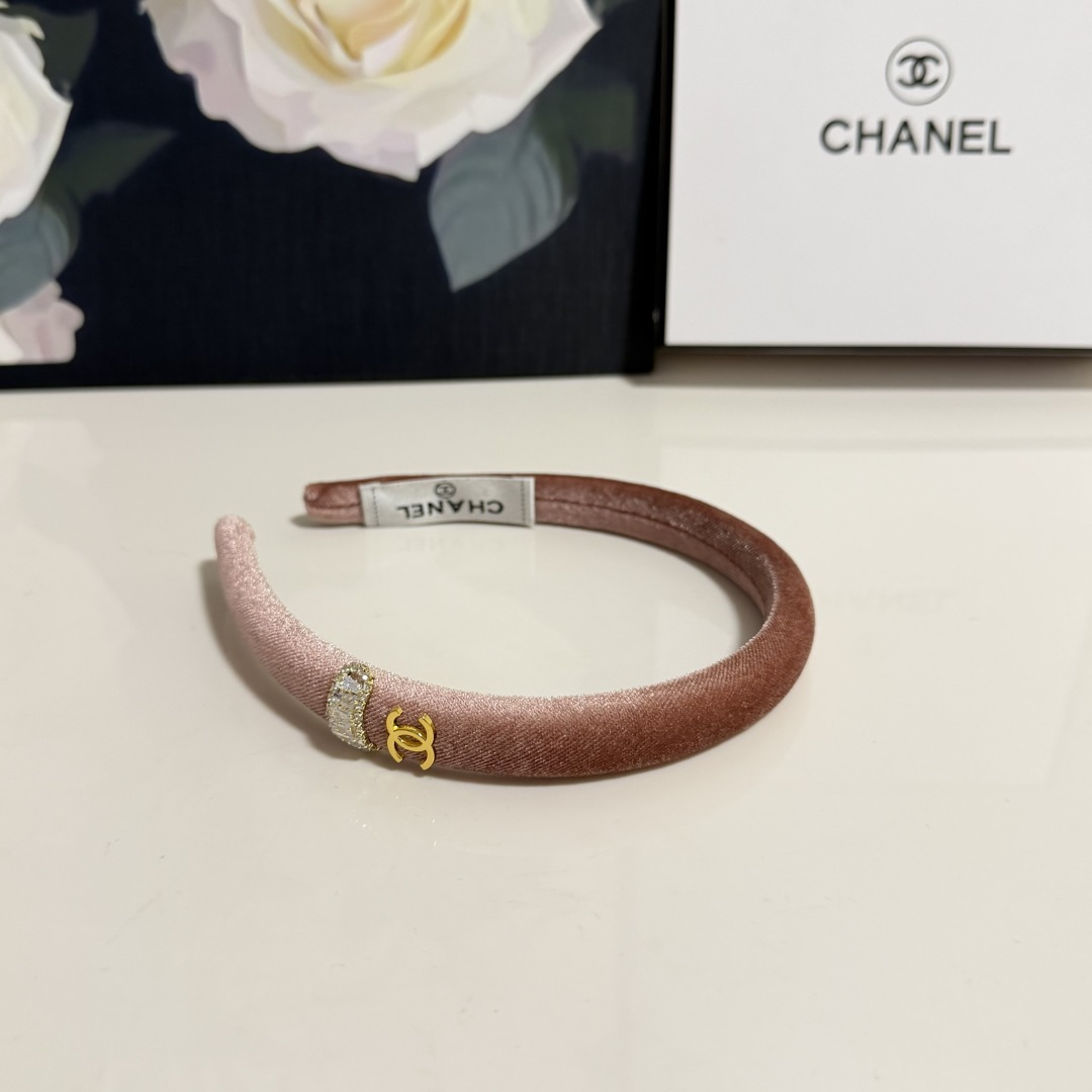 配专柜包装Chanel（香奈儿）最新发箍小仙女快入手特殊材质 不嘞头可盐可甜～