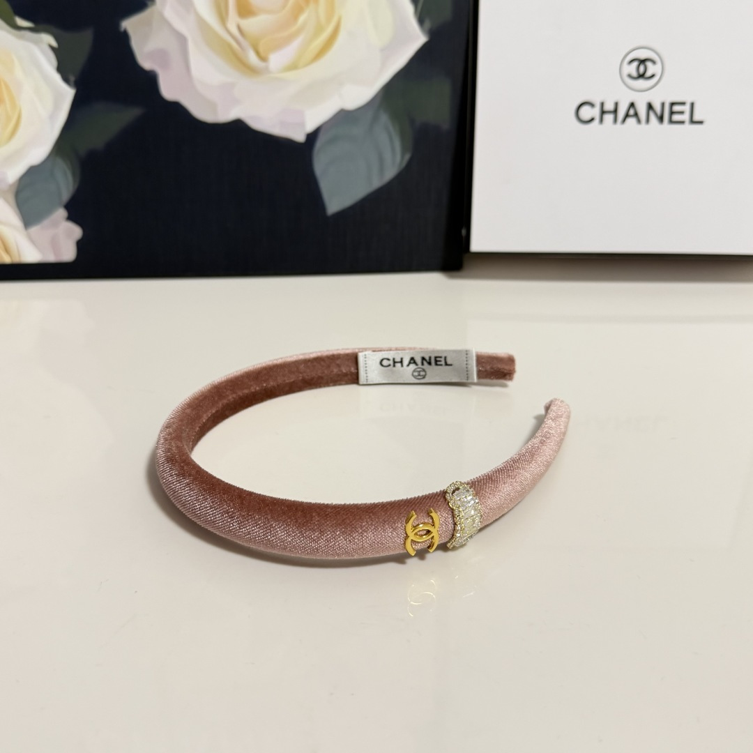 配专柜包装Chanel（香奈儿）最新发箍小仙女快入手特殊材质 不嘞头可盐可甜～