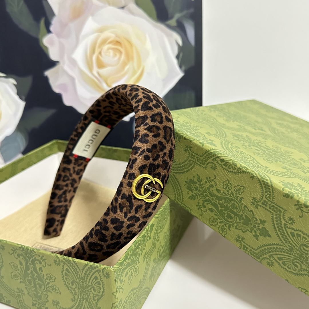 配专柜包装Gucci（古驰）最新发箍小仙女快入手特殊材质 不嘞头可盐可甜～