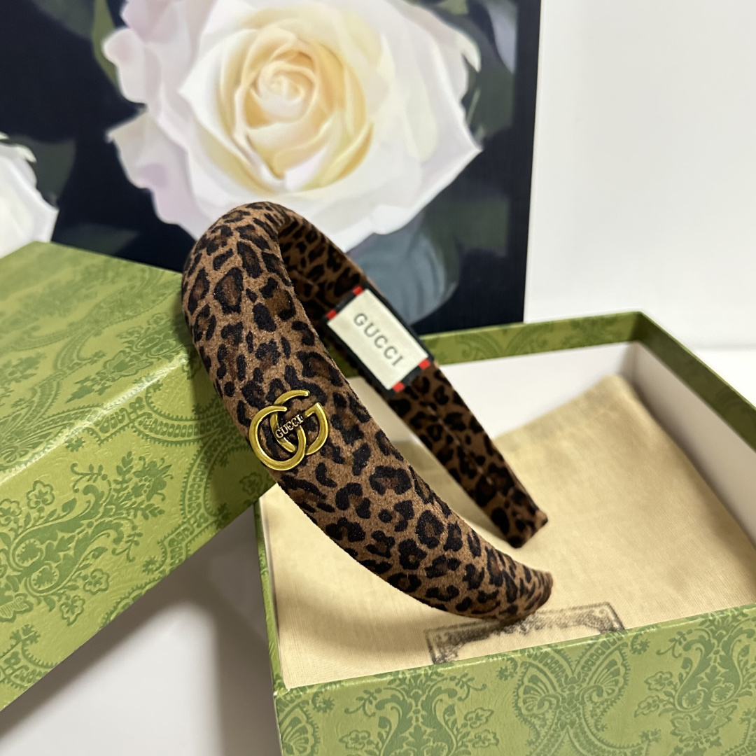 配专柜包装Gucci（古驰）最新发箍小仙女快入手特殊材质 不嘞头可盐可甜～