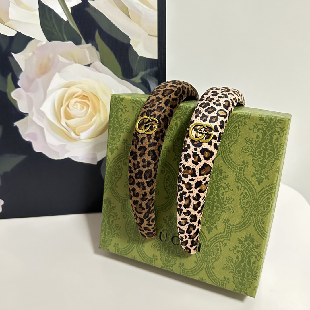 配专柜包装Gucci（古驰）最新发箍小仙女快入手特殊材质 不嘞头可盐可甜～