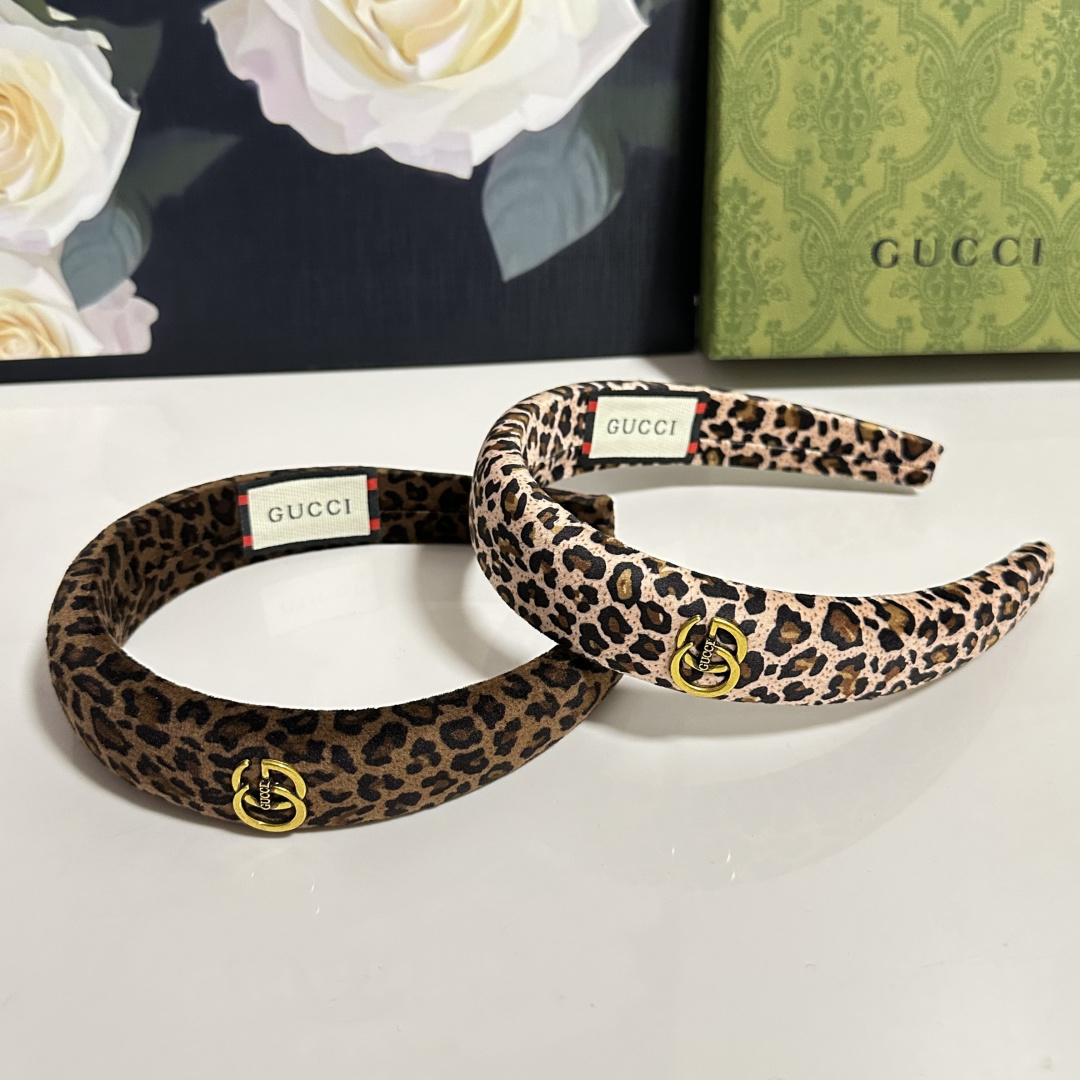 配专柜包装Gucci（古驰）最新发箍小仙女快入手特殊材质 不嘞头可盐可甜～