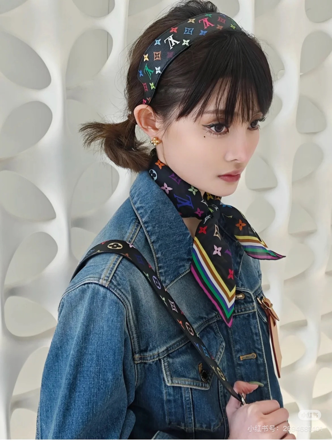 爆款来袭🔥 配包装 专柜1比1 材质# LV（路易威登）最新老花爆款，所见即所得，新款弹力质感手感都非常