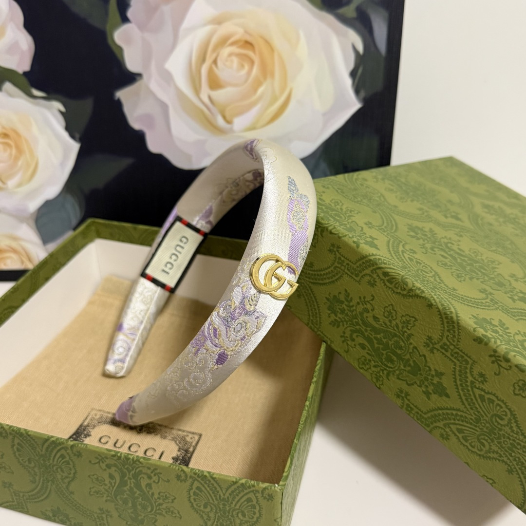配专柜包装Gucci（古驰）最新发箍小仙女快入手特殊材质 不嘞头可盐可甜～