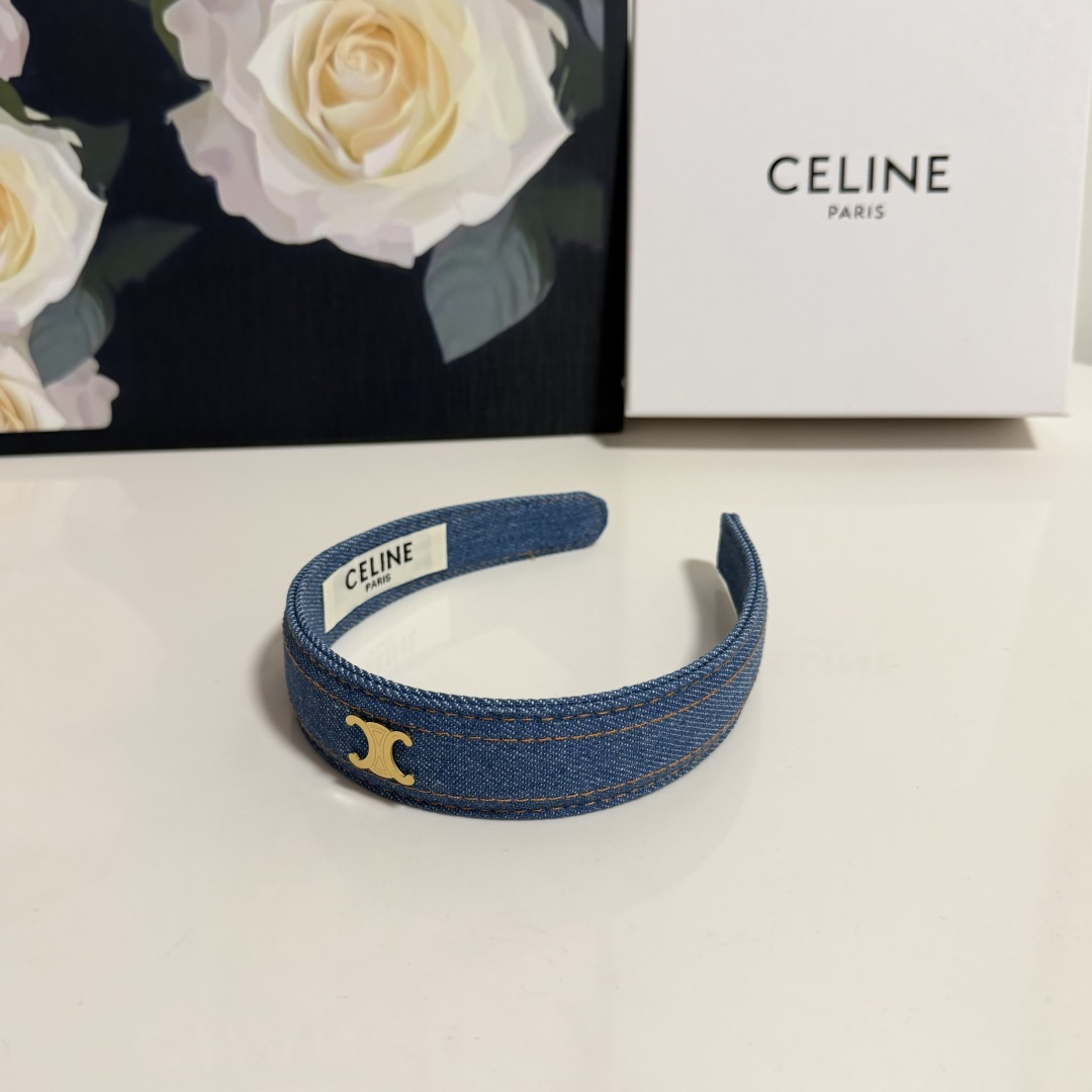 配专柜包装CELINE（赛琳）最新发箍小仙女快入手特殊材质 不嘞头可盐可甜～