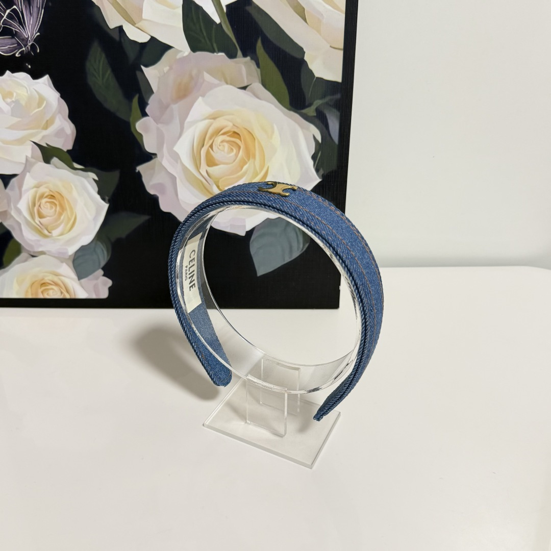 配专柜包装CELINE（赛琳）最新发箍小仙女快入手特殊材质 不嘞头可盐可甜～