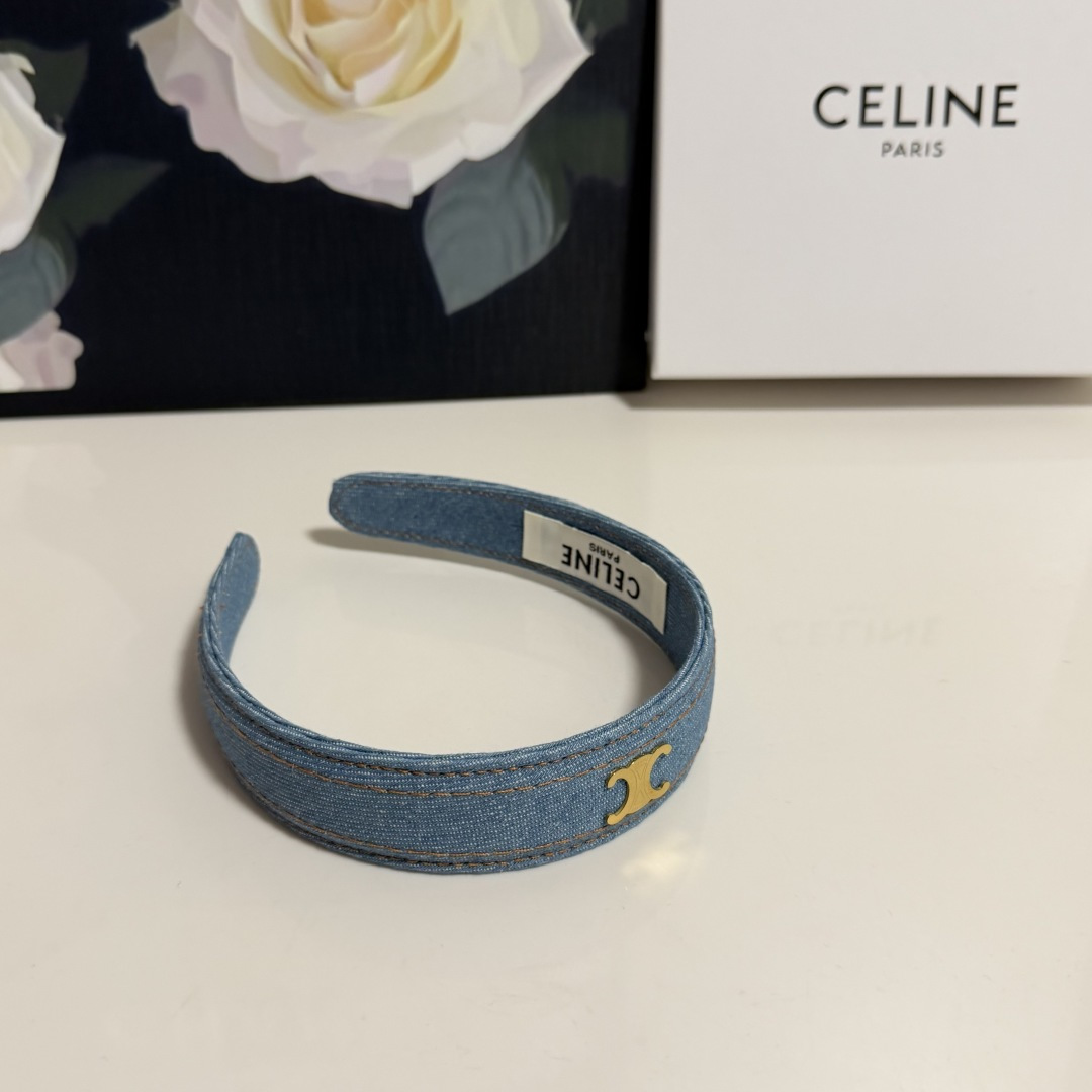 配专柜包装CELINE（赛琳）最新发箍小仙女快入手特殊材质 不嘞头可盐可甜～