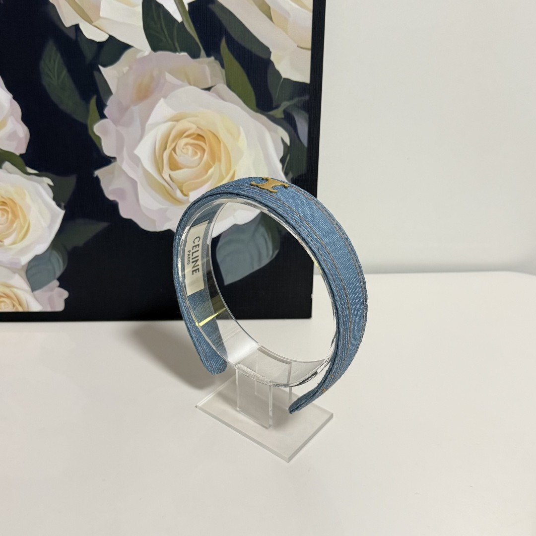 配专柜包装CELINE（赛琳）最新发箍小仙女快入手特殊材质 不嘞头可盐可甜～