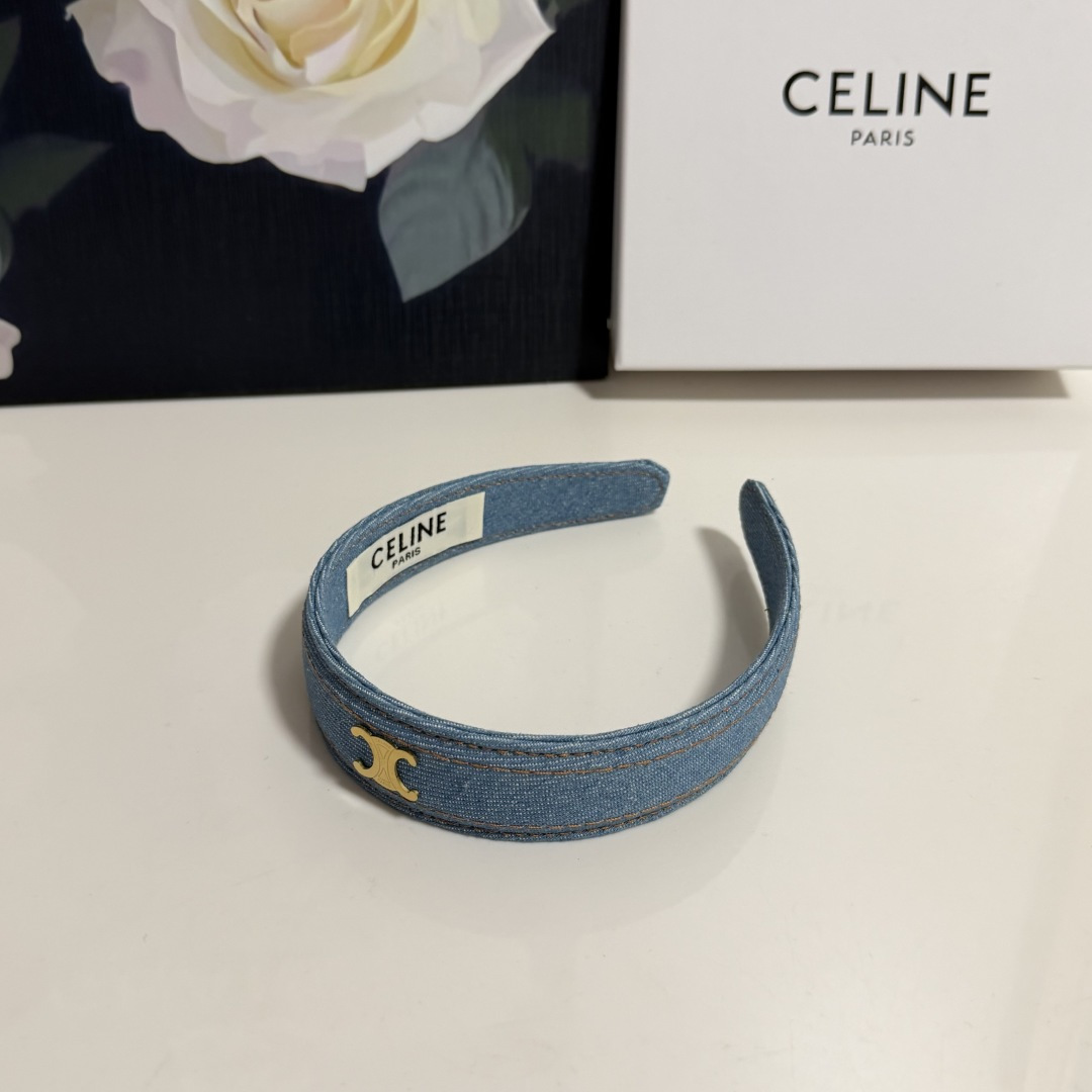 配专柜包装CELINE（赛琳）最新发箍小仙女快入手特殊材质 不嘞头可盐可甜～