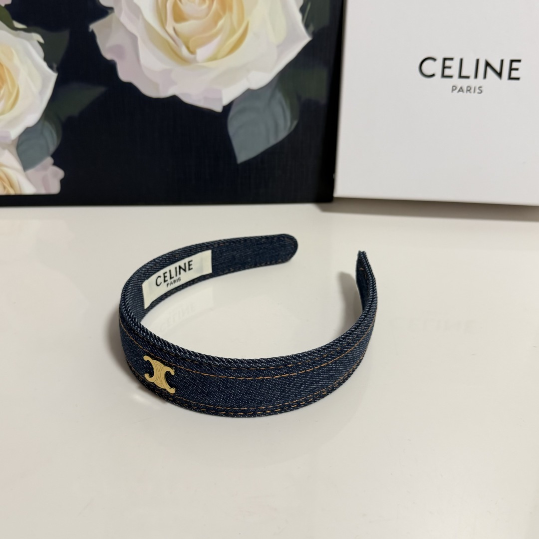 配专柜包装CELINE（赛琳）最新发箍小仙女快入手特殊材质 不嘞头可盐可甜～