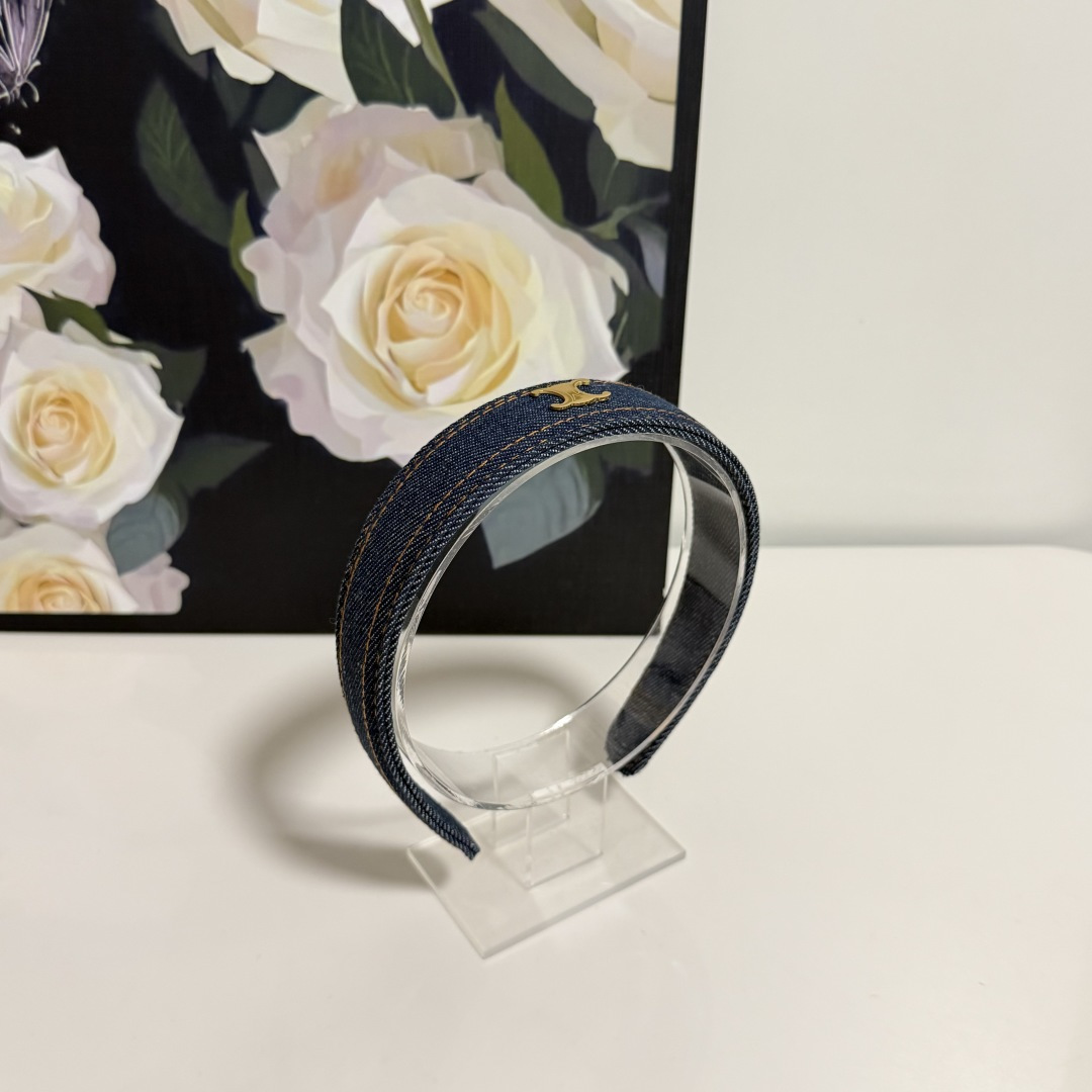 配专柜包装CELINE（赛琳）最新发箍小仙女快入手特殊材质 不嘞头可盐可甜～