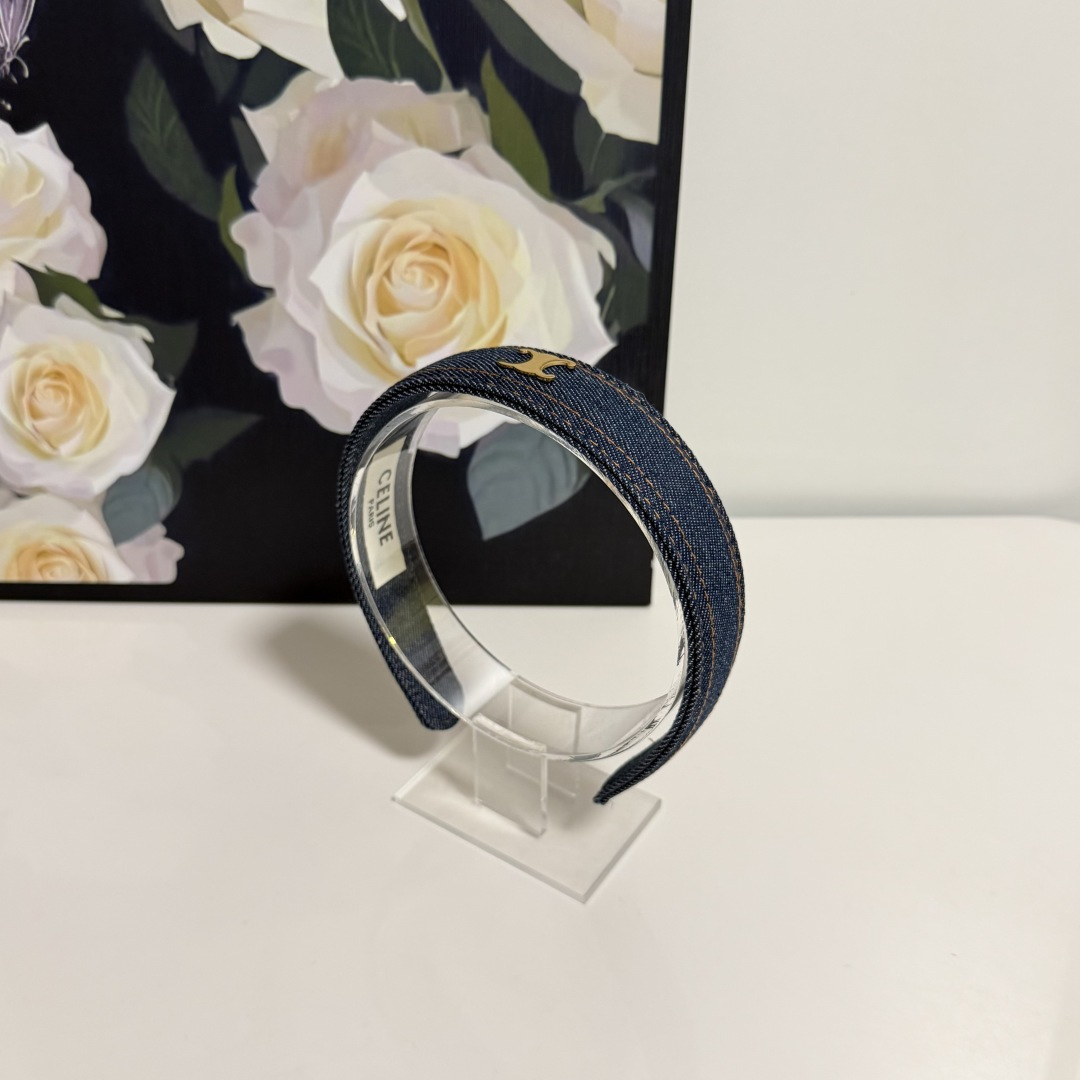 配专柜包装CELINE（赛琳）最新发箍小仙女快入手特殊材质 不嘞头可盐可甜～