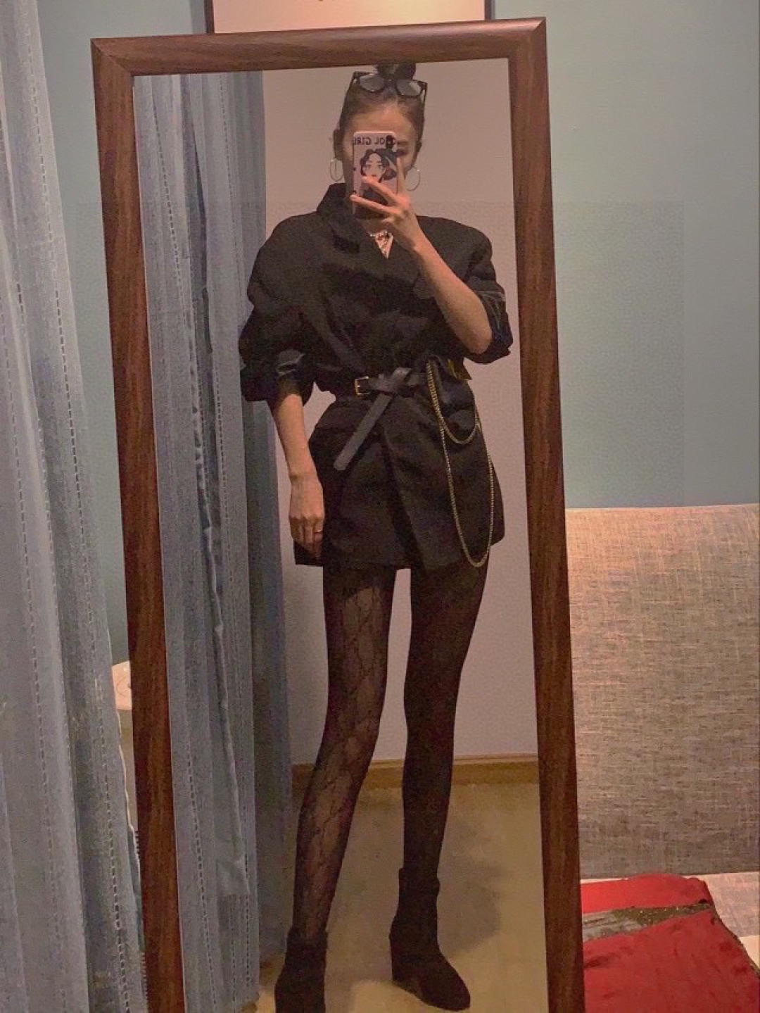 配包装官网同款GUCCI（古奇）腰部带logo连体网裤，女神丝袜必备单品[调皮][调皮]现货中🎁黑色，白