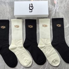 💛配专柜包装 UGG 新款刺绣羊绒中长款堆堆袜袜子!一盒五双,专柜同步筒袜袜子,💛大牌出街,潮人必备🔥超好搭 💛配专柜包装 UGG 新款刺绣羊绒中长款堆堆袜袜子!一盒五双,专柜同步筒袜袜子,💛大牌出街,潮人必备🔥超好搭