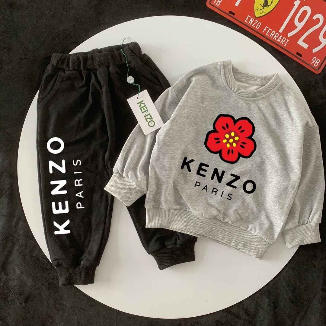 🌐 Kenzo ♻ Conjunto (90-150) ♻️ Sudadera ♻️ Pantalones de chándal 🎗 ¡Etiqueta original! ¡Embalaje original! ¡Marca ori…